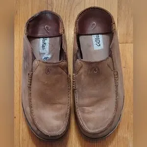 OluKai | Shoes | Olukai Moloa Mens Tan Distressed Buffed  display picture 3